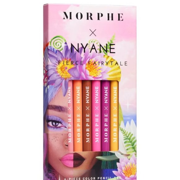 NEW IN BOX
   MORPHE X NYANE FIERCE FAIRYTALE 6-PIECE COLOR PENCIL SET - Picture 1 of 3
